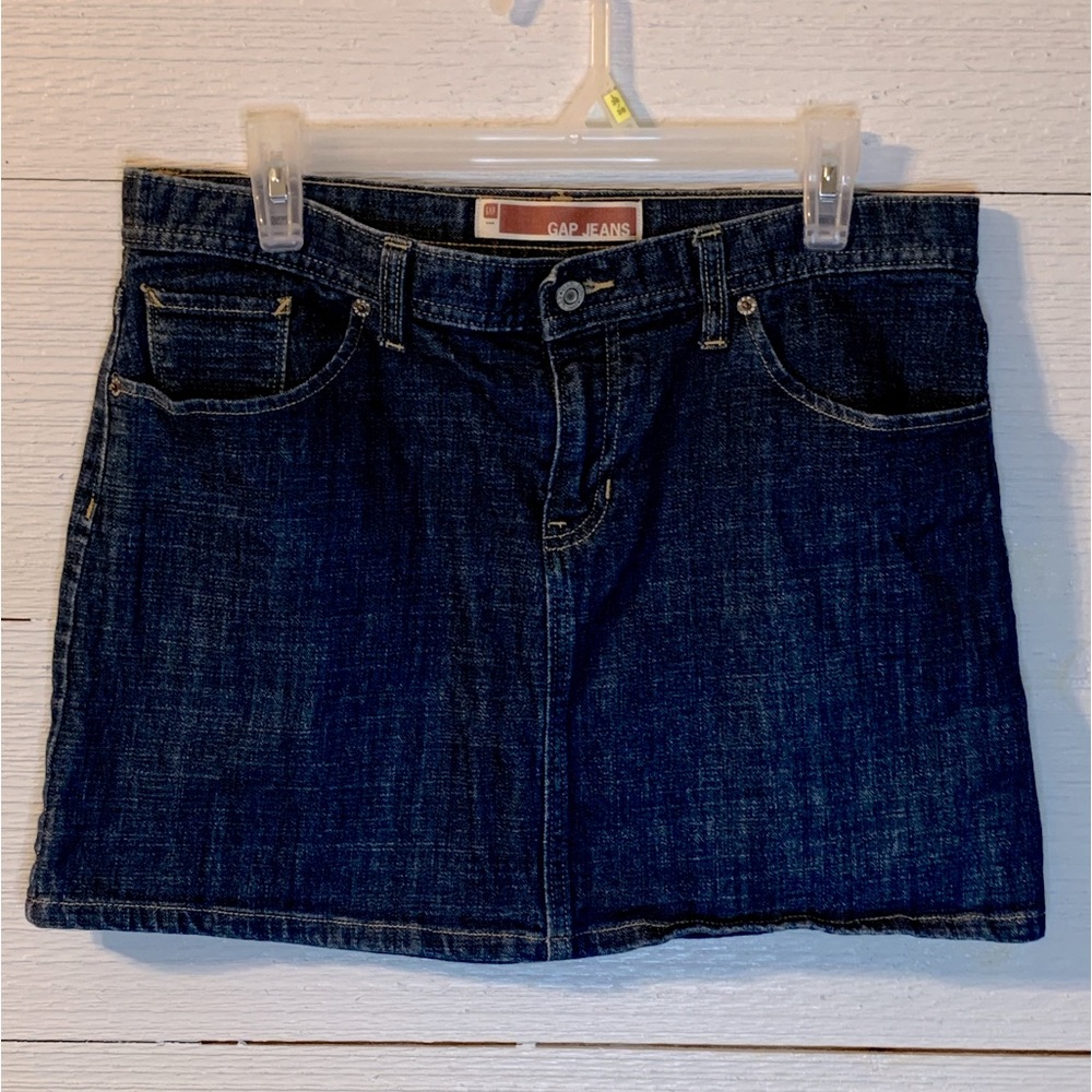 Mini Jean Skirt by GAP.  Size 12